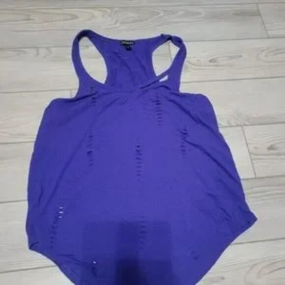 Tops - Blue express tank top size small racerback